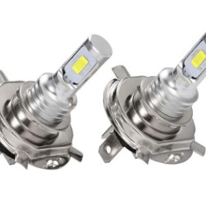 Set 2 Becuri auto H4 3570 cu doua faze 12 LED SMD putere 80W temperatura 6000K