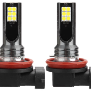Set 2 Becuri auto LED H11 / H8 putere 60w 12LED SMD temperatura 6000K 6800lm