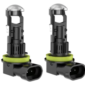 Set 2 Becuri auto LED K88 H11 canbus 280W/set cu lupa 28000lm