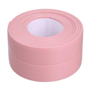 Set 2 Benzi late adezive etansare pentru baie din plastic ROZ 3 M
