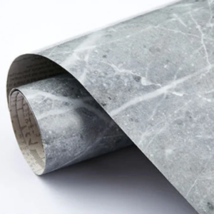 Set 2 Folii imitatie marmura GRI cu ALB autoadezive pentru bucatarie baie 60 x 300 cm