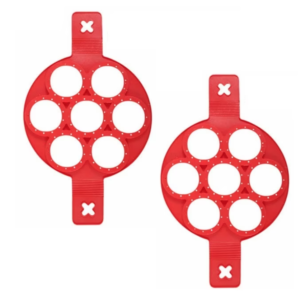 Set 2 Forme din silicon pentru clatite americane sau omlete