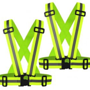 Set 2 Ham REFLECTORIZANT Reglabil Elastic Universal