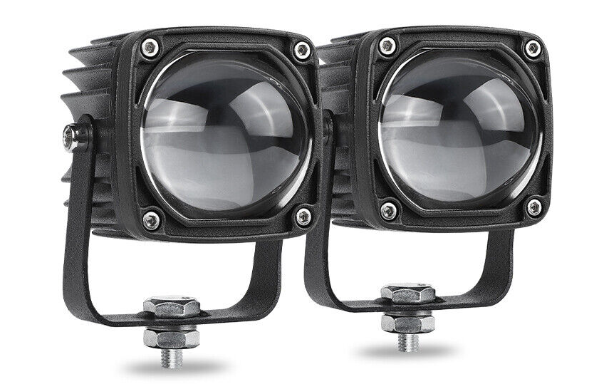 Set 2 LEDURI auto U9 bi-color alb galben