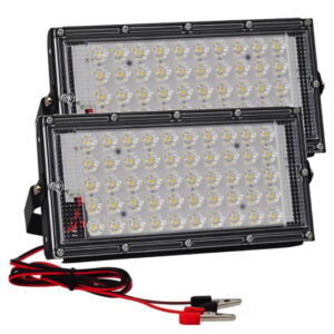 Set 2 Lampa Lucru 12v 50W 50 LED SMD Clesti CaiCai Proiector AUTO