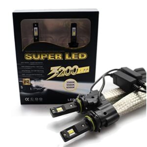 Set 2 Lampi Auto H7 Super Led 60W