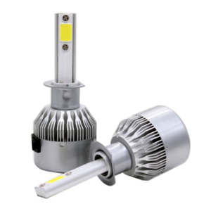 Set 2 Lampi LED C6 H1 Lumina ALBA 6500K 55W 7600 lumeni/ set