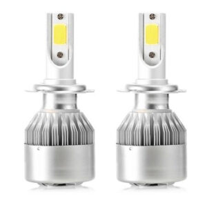 Set 2 Lampi LED C6 H7  temperatura 6500K putere 36W lumina alba 3800LM