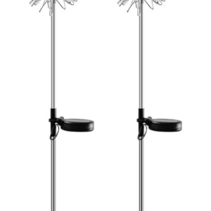 Set 2 Lampi solare sub forma de Papadie alb cald