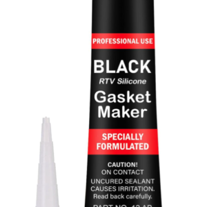 Set 2 Mastic silicon negru pentru garnituri