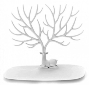 Set 2 Organizatoare de bijuterii cu tavita tip copacel