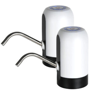 Set 2 Pompa electrica cu incarcare USB pentru bidoane apa
