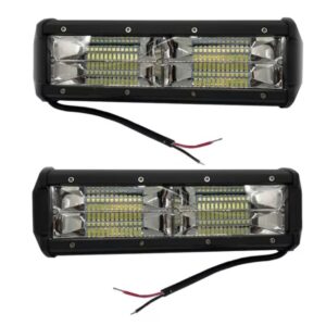 Set 2 Proiector LED Auto Off Road 144W Dreptunghiular