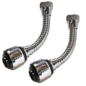 Set 2 Racorduri flexibile  universale robinet  Turbo Flex360