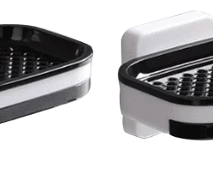 Set 2 Suporti de perete pentru sapun cu fixare prin lipire