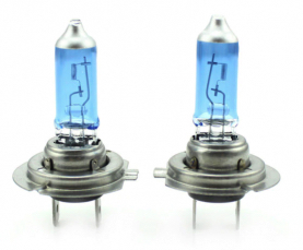Set 2 becuri  AUTO H7 HODKOBO 5000K 100W