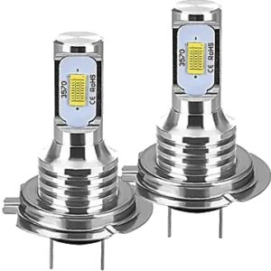 Set 2 becuri LED AUTO H7 3570 XL de ceata putere 80W 4000 lumeni temperatura 6000-6500K