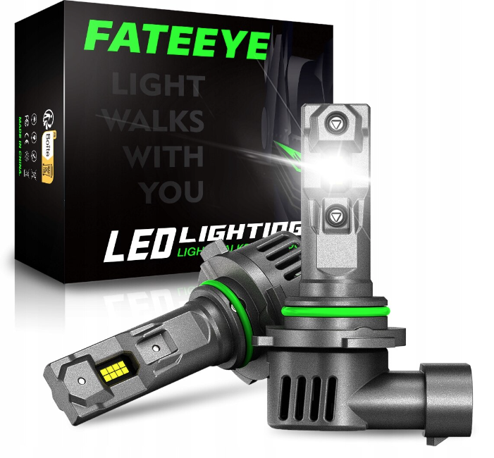 Set 2 becuri LED F11 H7 de 12000 lm 12 V putere 100W