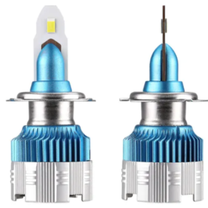 Set 2 becuri LED H1 Lumina Alba 8000k Ventilatie Automata