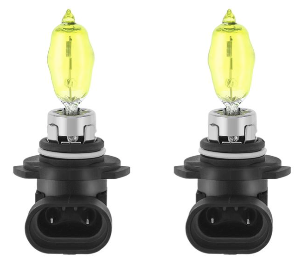 Set 2 becuri LED auto H11 de 12V 100W 6000K HOD galbene XENON