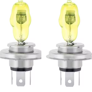 Set 2 becuri LED auto H3 de 12V 100W 6000K HOD galbene XENON