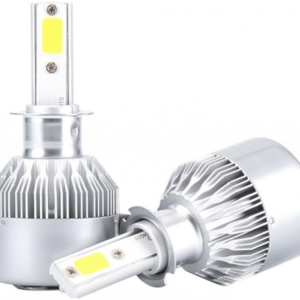 Set 2 becuri Led C6 H3 putere 36W temperatura 6500K