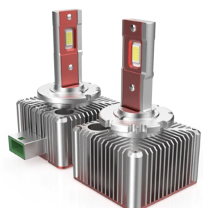 Set 2 becuri auto LED D3S 6500k 110W/set canbus Carcasa ROSIE