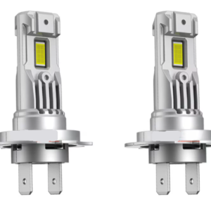 Set 2 becuri auto LED FQ5 H7 cu ventilator 12V putere 180W culoare 6000K 2 SMD 10000LM/bec