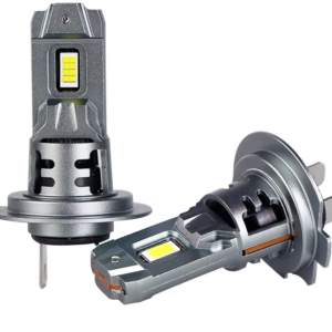 Set 2 becuri auto LED H7 K7 model 3570 de 100W 10000 lumeni 6000k