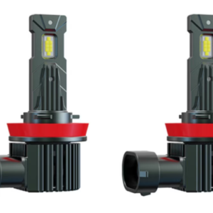 Set 2 becuri auto LED mini 9012 K13 model 3570 de 150W 19000 lumeni 6000k