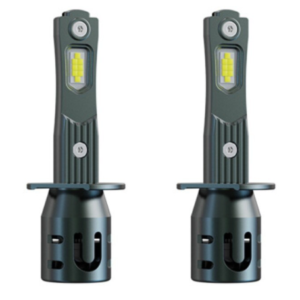 Set 2 becuri auto LED mini H1 K13 model 3570 de 150W 19000 lumeni 6000k