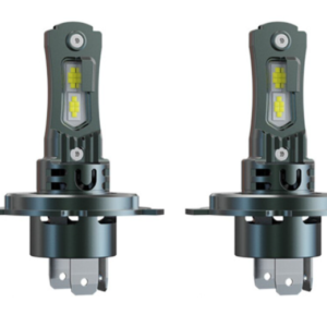 Set 2 becuri auto LED mini H4 K13 model 3570 de 150W 19000 lumeni 6000k