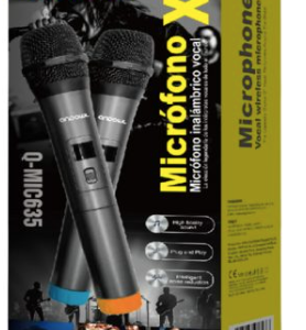 Set 2 microfoane wireless profesionale Andowl x2 Q MIC635
