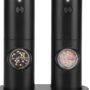 Set 2 rasnite electrice sare piper sau alte condimente cu incarcare USB