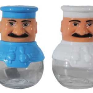 Set 2 solnite pentru sare si piper in forma de bucatar