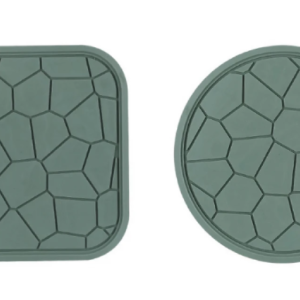 Set 2 suporturi de cauciuc pentru cratite 18 cm VERDE