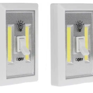 Set 2 x Intrerupatoare fara fir cu LED Super Bright Switch