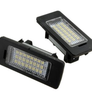 Set 2 x lampi numar LED BMW E39 E61 E91 E92 E93 E81 E82 X1/ E84 X5/E70 X6/E71