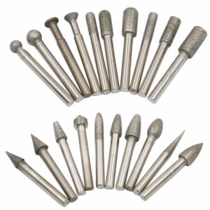 UB Set 20 Freze Diamantate BIAX Mari 6mm