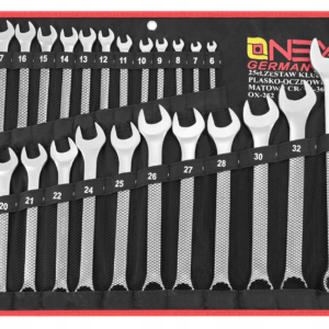 Set 25 chei fixe combinate 6 / 36 mm Chrome Vanadium Cr V OX 252