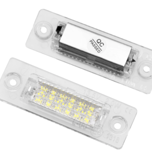 Set 2X Lampi numar LED pentru VW Touran Caddy Golf Plus Passat Transporter Skoda Superb