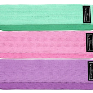 Set 3 benzi elastice fitness 3 niveluri de rezistenta pentru coapse fese si picioare