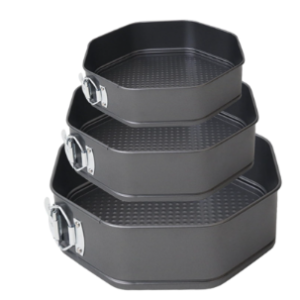 Set 3 forme pentru torturi sau prajituri model octogonal