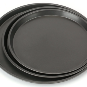 Set 3 tavi rotunde pentru pizza din teflon