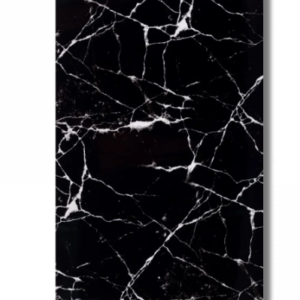 Set 5 Placi autoadeziva CLS-04 pentru perete tip marmura 30 x 60 cm NEGRU