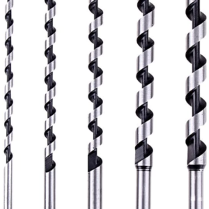 Set 5 burghii lemn hexagonale 10 13 16 19 25 mm