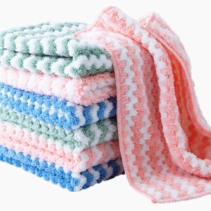 Set 5 prosoape de bucatarie 30 x 30 cm microfibra