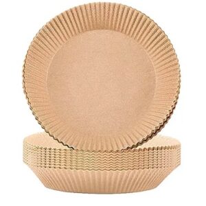Set 50 hartii de copt ROTUNDE pentru friteuza Unica folosinta 16x4.5 cm Maro