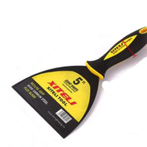 Set 6 Spaclu cu maner cauciuc 5"