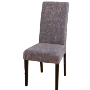 Set 6 huse pentru scaun model Gri cu dungi galbene CC-59